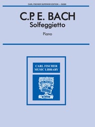 Solfeggietto in C Minor piano sheet music cover Thumbnail